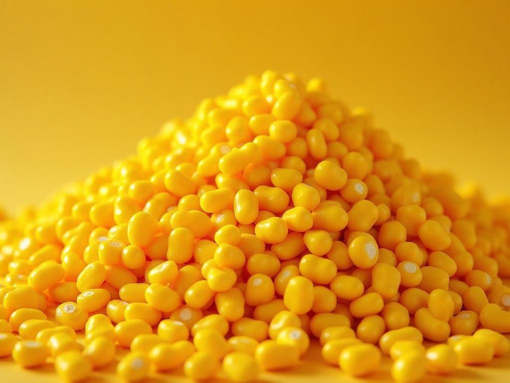 Granos de maíz para alimentación animal